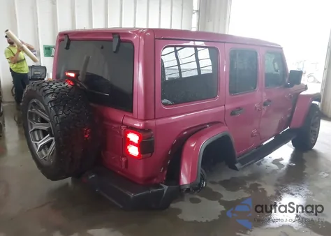 2021 Jeep Wrangler Unlimited Sahara 4X4 из США, поврежденный, VIN 1C4HJXEN4MW852853